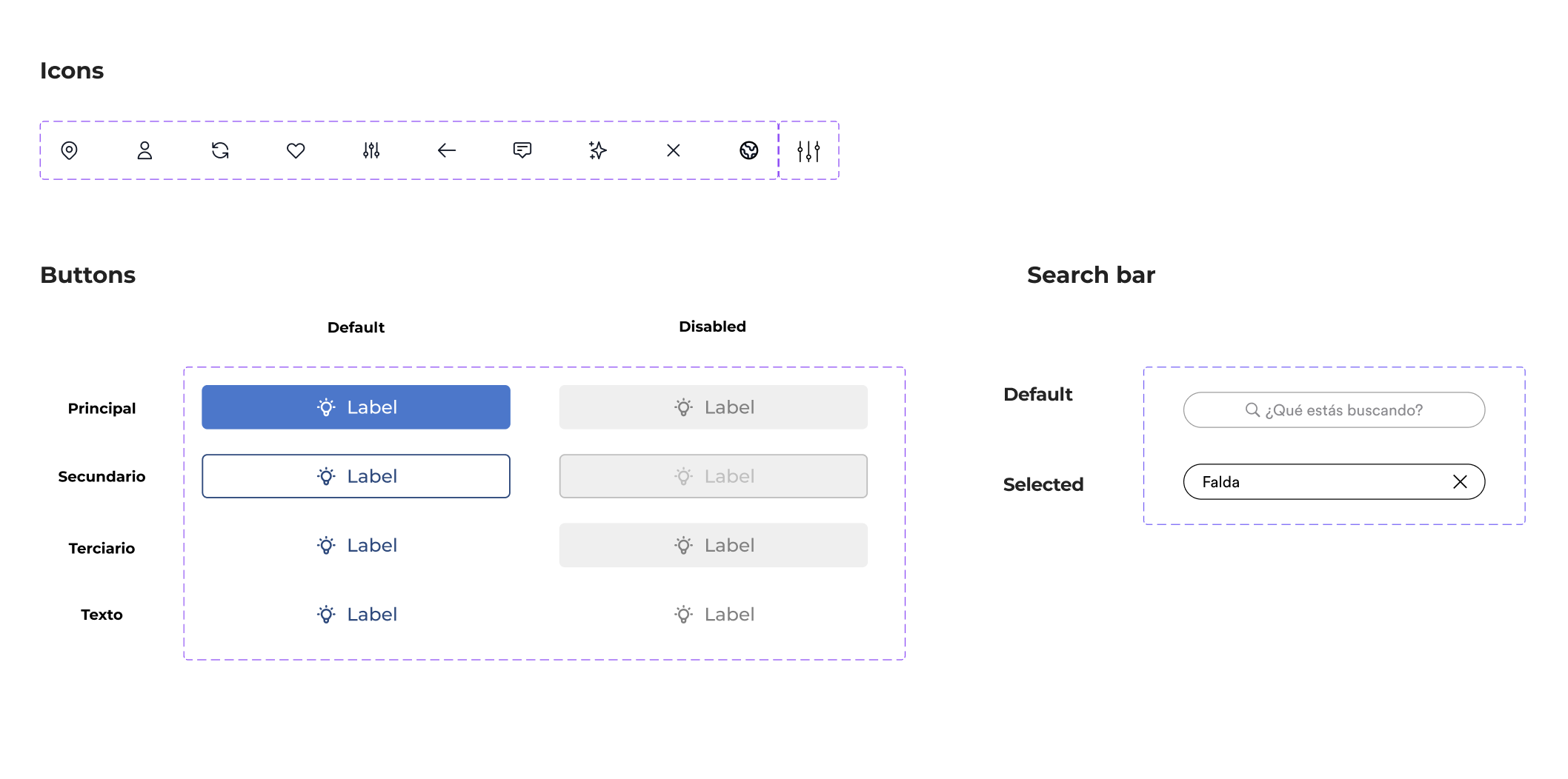 Wireframe 4 de la app SWAP