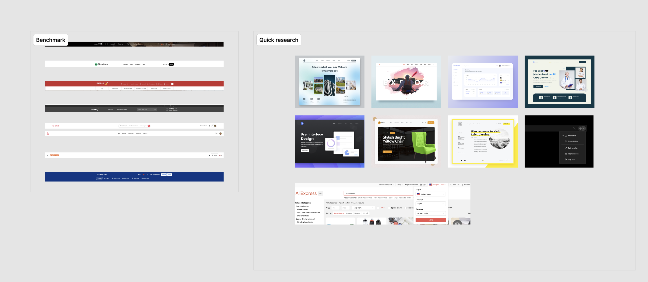 Referencia de header estudiada durante el rediseño